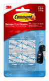 3M Command Clear Hooks (MPN: 17006CLR-ES)