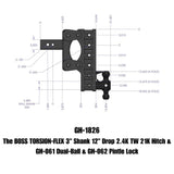 Gen-Y Hitch Torsion-Flex Drop Hitch (MPN: GH-1826)