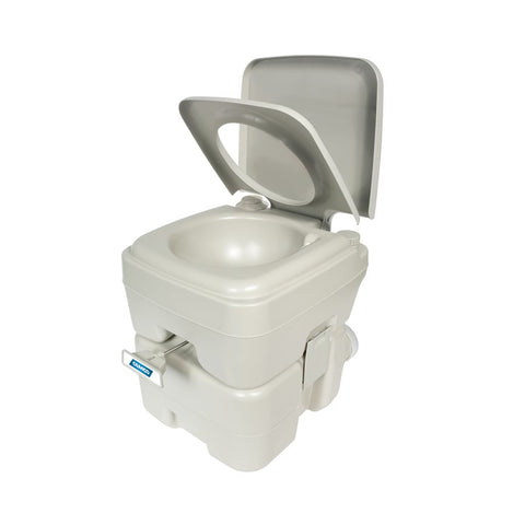 Portable Toilet with 2.5 Gallon Fresh Water Tank (MPN: 41541)