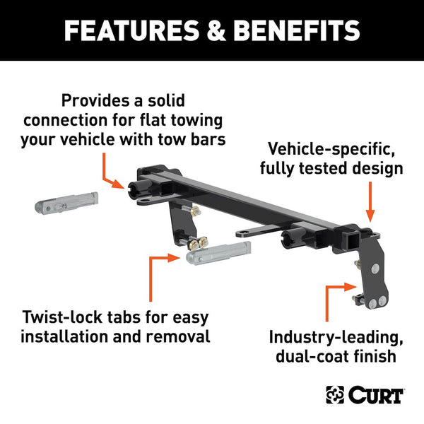 CURT Vehicle Baseplate for Chevy Equinox and GMC Terrain (MPN: 70107)