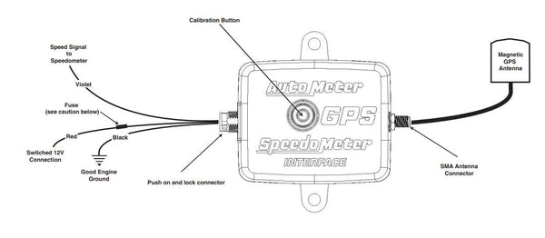 AutoMeter GPS Speedometer Sending Unit (MPN: 5289)