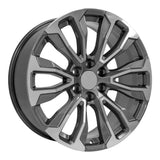 OE Wheels CV30 Aluminum Wheel (MPN: CV30-22090-6550-28MG)