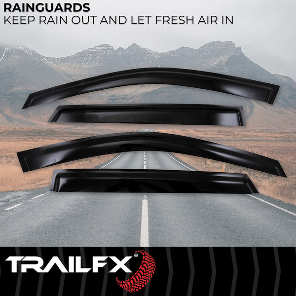 TrailFX Low Profile Window Vents (MPN: 4116H)