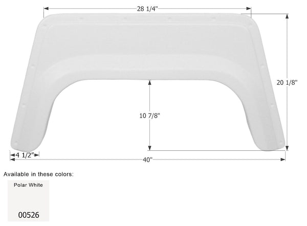 Icon Fender Skirt (MPN: 00526)