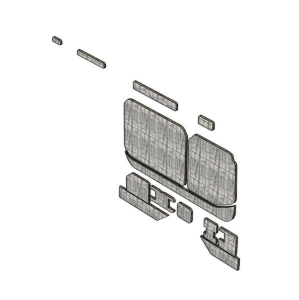 Legend Fleet Van Wall Insulation Kit (MPN: FD1114-FKZL0.H)