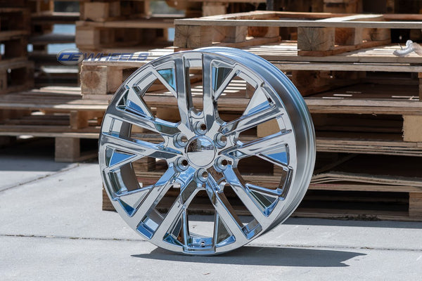 OE Wheels CV38 Chrome Plated Wheel (MPN: CV38-22090-6550-28C)
