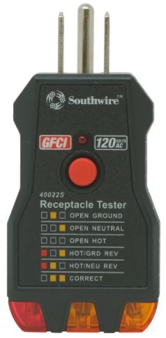 SouthWire Circuit Tester (MPN: 40022S)