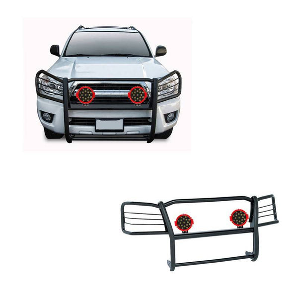 Black Horse Grille Guard Kit (MPN: 17TU26MA-PLR)
