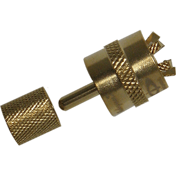 Shakespeare Antenna Cable Connector (MPN: PL-259-CPB-G)