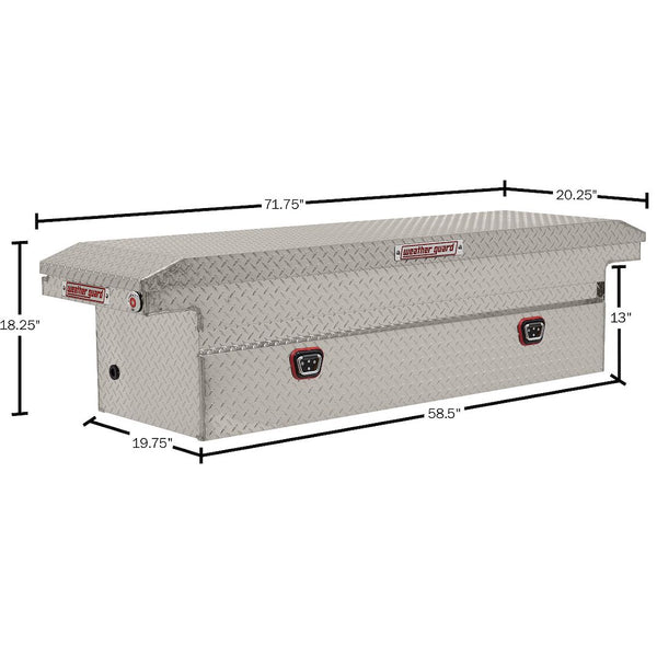 Weather Guard Crossover Low Profile Tool Box (MPN: 121-0-04)