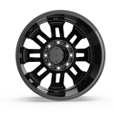 Torque Wheels 22 Inch Gloss Black Wheel (MPN: TW405C-22118705-25)