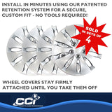 Coast To Coast 16 Inch Wheel Cover Set (MPN: IWC43916S)