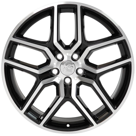 OE Wheels FR73 20 Inch Aluminum Wheel (MPN: FR73-20090-5450-44MB)