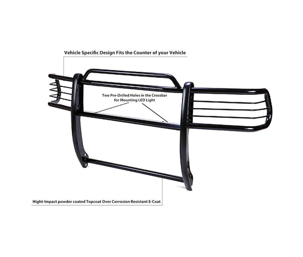 Black Horse Off Road Grille Guard (MPN: 17NI26MA)