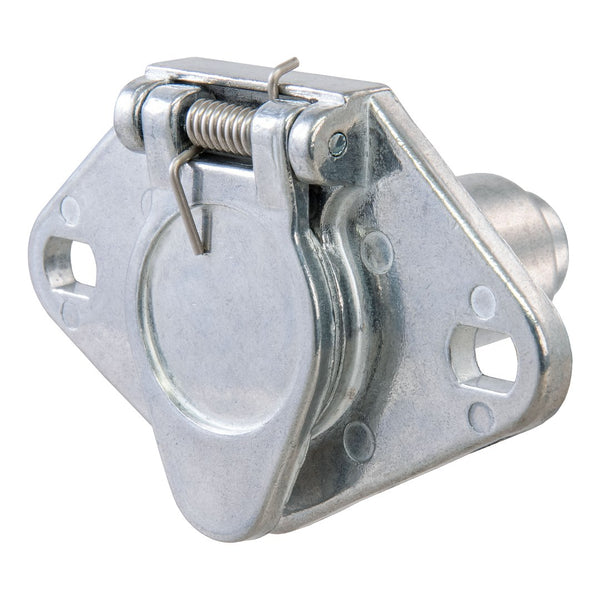 CURT 6-Way Round Trailer Wiring Connector (MPN: 58091)