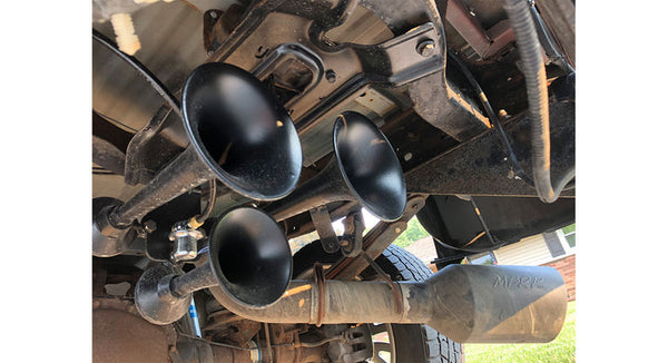 Horn Blasters Outlaw Black Train Horn (MPN: HK-C3B-232)