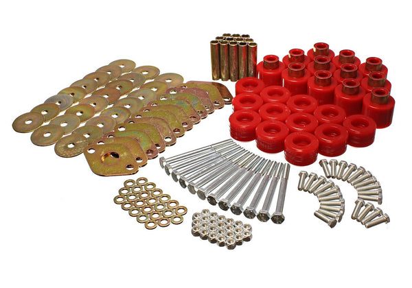 Energy Suspension Body Mount Bushings (MPN: 2.4110R)