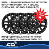Coast To Coast Impostor Wheel Skin 16 Inch (MPN: IWCIMP427BLK)