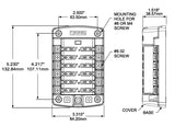 Blue Sea Fuse Block 12 Circuit (MPN: 5029-BSS)