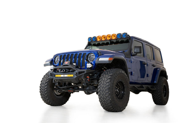 Rock Fighter Front Bumper for Jeep Wrangler JL and Gladiator JT (MPN: F964900010103)