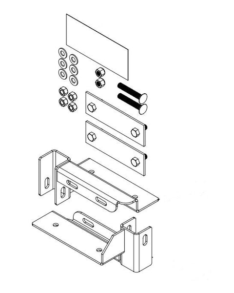 BackRack Headache Rack Mounting Kit (MPN: 30940W)