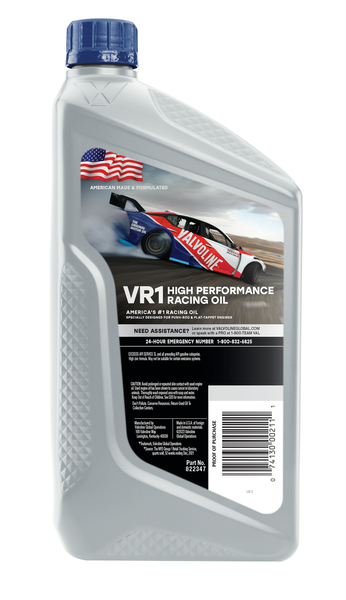 Valvoline VR1 Racing Oil (MPN: 822347)