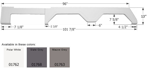 Icon Fender Skirt for Tandem Axle RVs (MPN: 01763)
