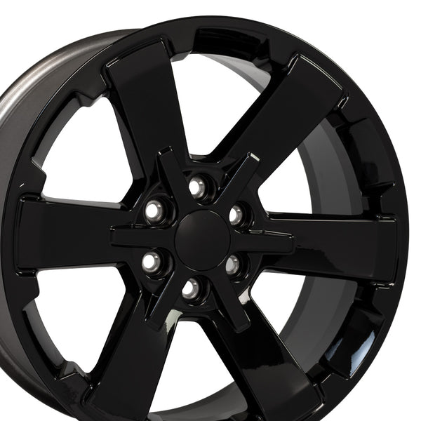 OE Wheels CV41B 22 Inch Aluminum Wheel (MPN: CV41B-22090-6550-24B)
