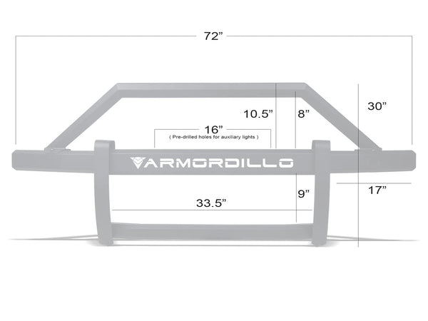 Armordillo AR2 Pre-Runner Grille Guard (MPN: 8714218)