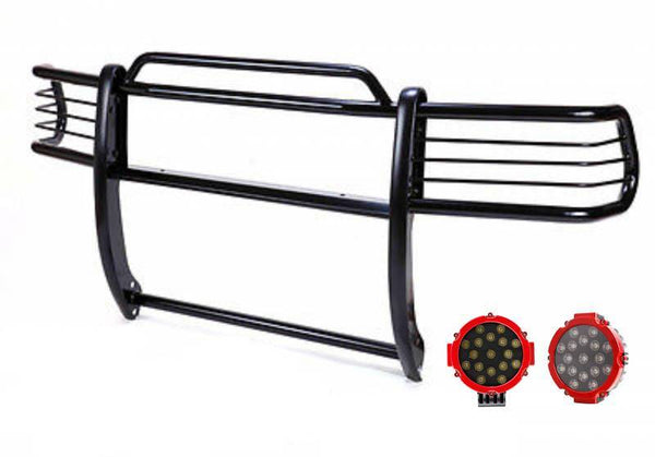 Black Horse Grille Guard Kit (MPN: 17TH26MA-PLR)