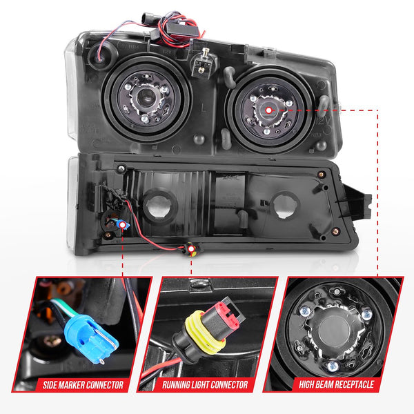 AnzoUSA Headlight Assembly (MPN: 111502)