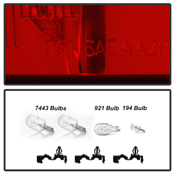 Xtune Tail Light Assembly (MPN: 9950797)