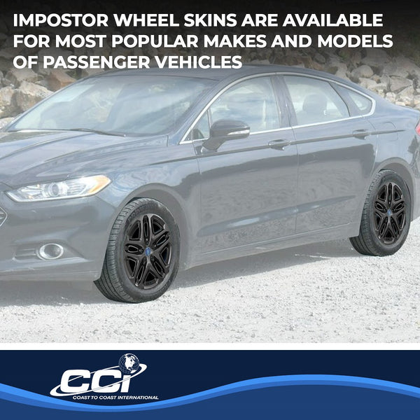 Coast To Coast Impostor Wheel Skin (MPN: IWCIMP372BLKN)