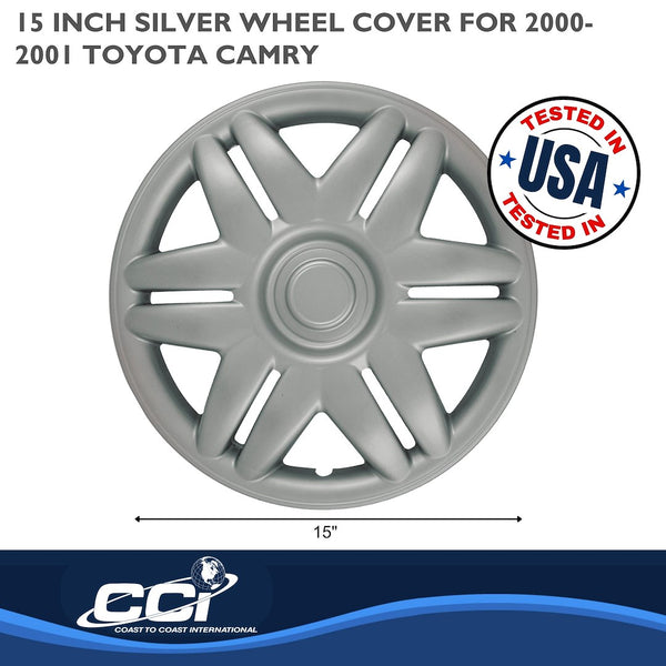 Coast To Coast 15 Inch Wheel Cover Set (MPN: IWC20515S)