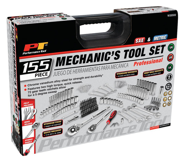 Performance Tool Mechanic Tool Set (MPN: W30502)