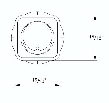 Hella Multi Purpose Rocker Switch (MPN: H61925001)