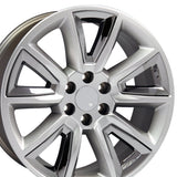 OE Wheels CV73 Aluminum Wheel (MPN: CV73-20085-6550-24HB-IC)