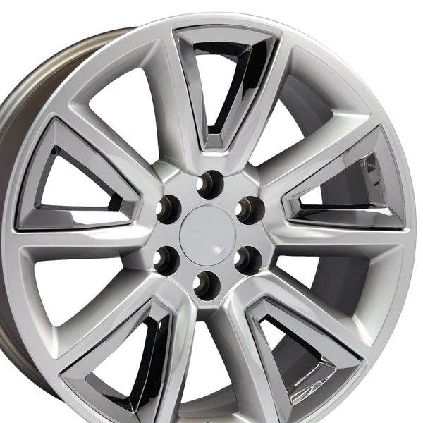 OE Wheels CV73 Aluminum Wheel (MPN: CV73-20085-6550-24HB-IC)