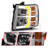 AnzoUSA Headlight Assembly With Projector Beam (MPN: 111546)