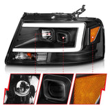AnzoUSA Headlight Assembly With C Light Bar (MPN: 111541)