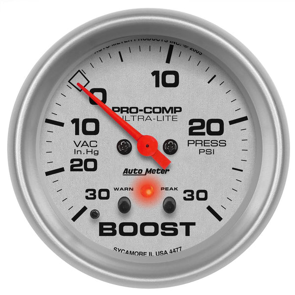 AutoMeter Ultra-Lite Boost Vacuum Gauge (MPN: 4477)