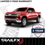 TrailFX 5 Inch Oval Bent Side Bars (MPN: A7067B)