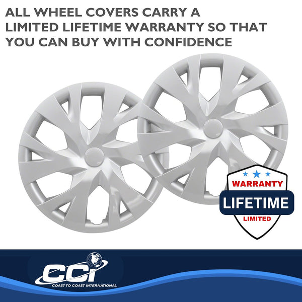 Coast To Coast 15 Inch Wheel Cover Set (MPN: IWC53315S)