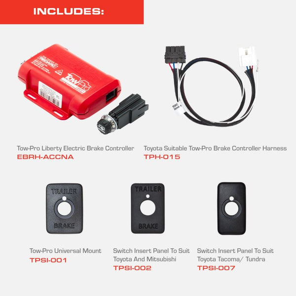 Redarc Tow-Pro Liberty Brake Control Mounting Kit (MPN: CIKTP-NA-003)