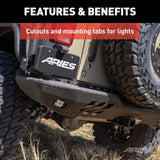 Aries TrailChaser Bumper End (MPN: 2081220)