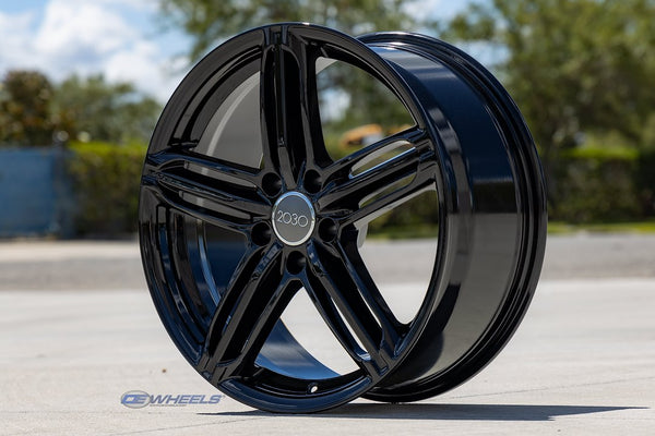 OE Wheels AU12 Gloss Black Wheel (MPN: AU12-18080-5112-45B)