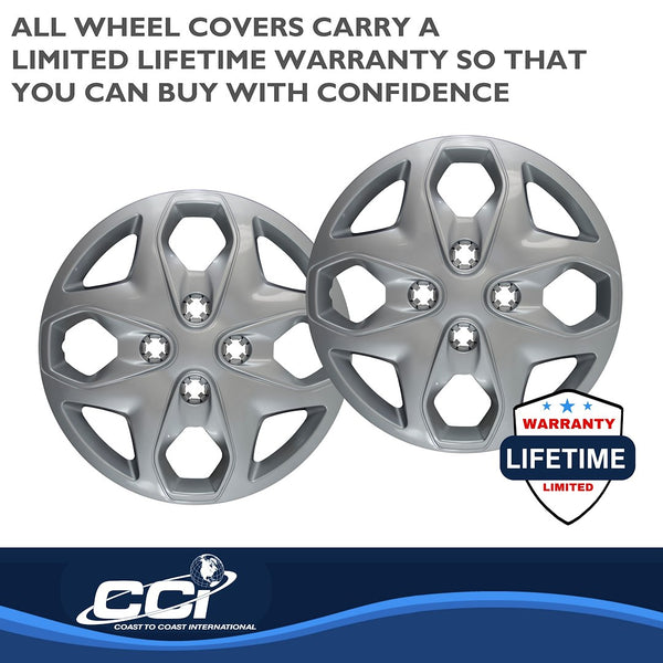 Coast To Coast 15 Inch Wheel Cover Set (MPN: IWC44415S)