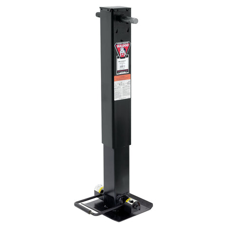 Bulldog Manual Square Sidewind Drop Leg Trailer Tongue Jack (MPN: 182701)