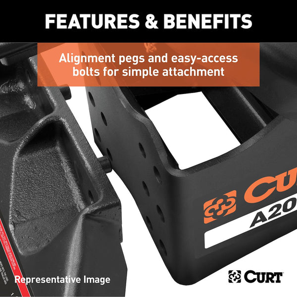 CURT A25 Fifth Wheel Trailer Hitch (MPN: 16180)