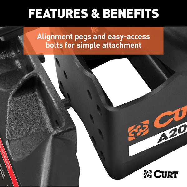 CURT A20 Fifth Wheel Trailer Hitch (MPN: 16140)